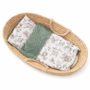 Kocyk i poduszka do wózka wiewióreczka