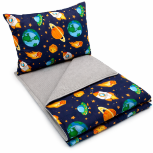 Komplet pościeli wafel planety
