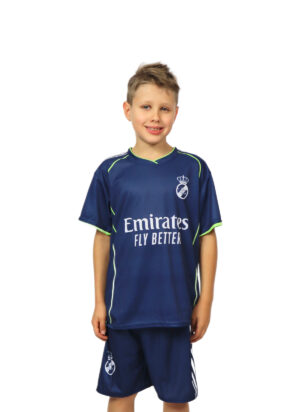 Mbappe 10 Real granatowy spodenki i koszulka