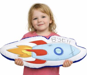 poduszka rakieta kosmiczna