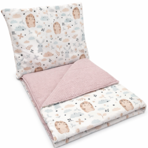 Pościel bawełna + wafel zajączki jeżyki