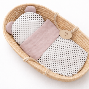 Pościel do wózka kropeczki dla dziewczynki