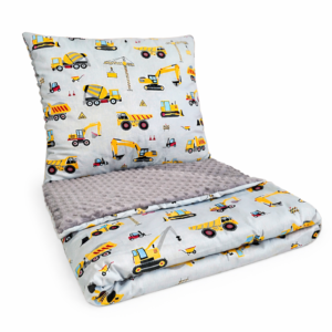 Pościel z wypełnieniem dla dzieci koparki