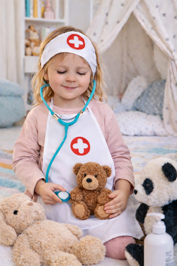 Strój pielęgniarki dla dzieci