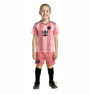 Strój piłkarski Messi 10 Inter Miami różowy