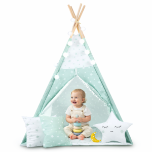 Tipi dla dzieci miętowe