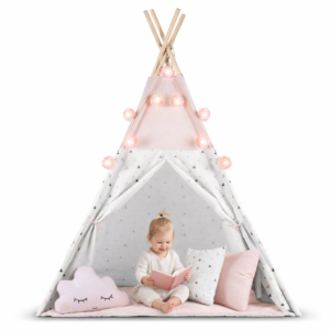 Tipi różowe dla dziewczynki