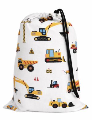 Worek do przedszkola koparki